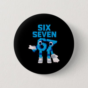 Funny Kid Meme Six Seven 6 7 Italian Brainrot Bruh 6 Cm Round Badge