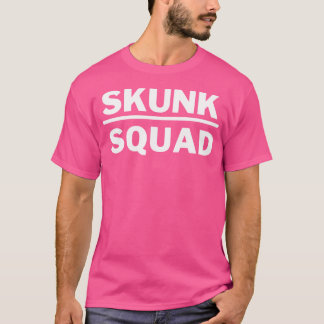 Funny Kid Skunk Squad T-Shirt