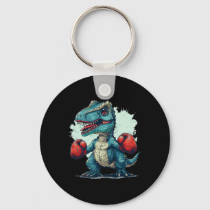 Funny Kids Boxing Dinosaur With Boxing Gloves Cost Key Ring