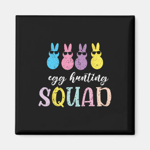 Funny Kids Byby Egg Hunting Squad Magnet