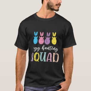 Funny Kids Byby Egg Hunting Squad T-Shirt