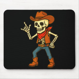 Funny Kids Halloween Bruh Costume, Soky Cowboy Ske Mouse Pad