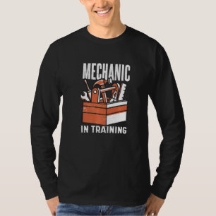 Funny Kids Mechanic In Training Future Repairman T T-Shirt