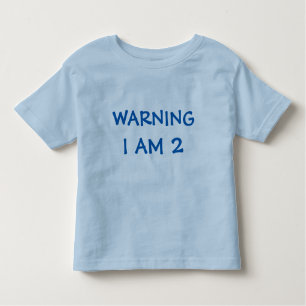 Funny Kids Personalised Age Tee