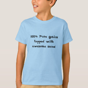 Funny kid's shirt for the little smarty