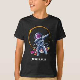 Funny Kids Solar Eclipse Astronaut 1 T-Shirt