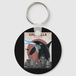 Funny Killer Whale T-Shirt  Orca Lovers Gift Key Ring