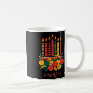 Funny Kinara Seven Candles Kwanzaa Celebration 1  Coffee Mug