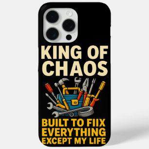 Funny King of Chaos iPhone 15 Pro Max iPhone 15 Pro Max Case