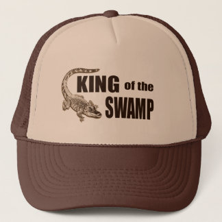 Funny King of the Swamp - Gator Hunter Hat