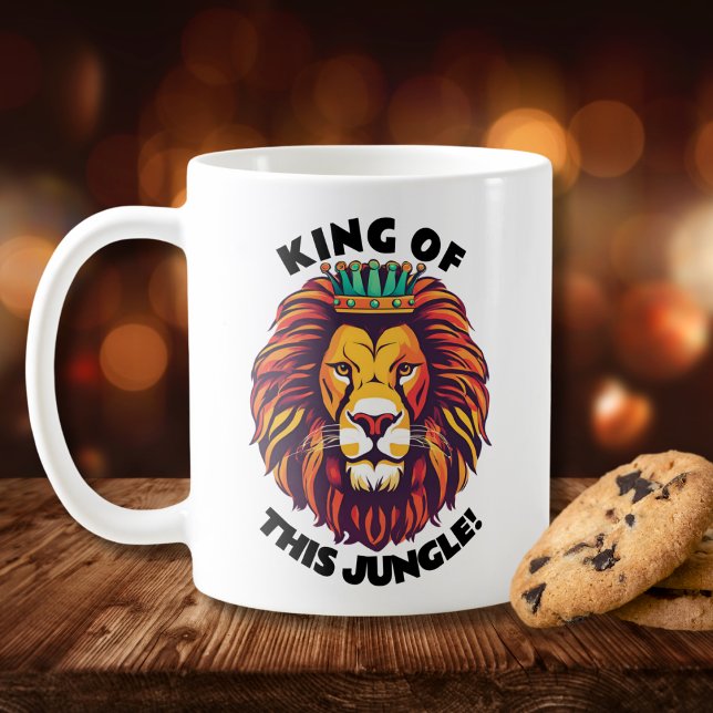 Funny King of this Jungle Coffee Mug (Creator Uploaded)