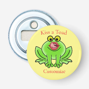 Funny Kiss A Toad Thunder_Cove Bottle Opener