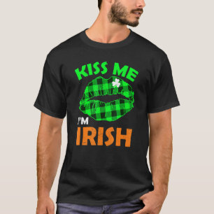 Funny Kiss Me I M Irish  St Patrick Day 2022 Men W T-Shirt