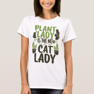Funny Kitchen Garden Gardener Houseplant Lady T-Shirt