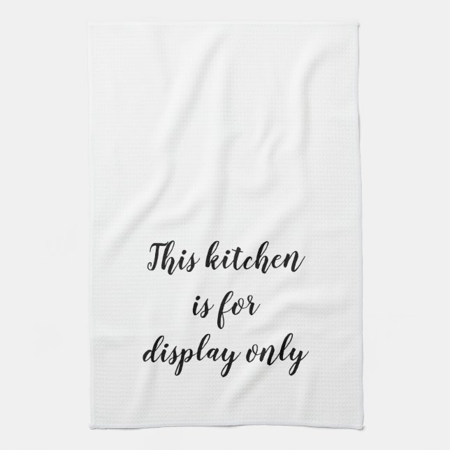 funny kitchen quote tea towel (Vertical)