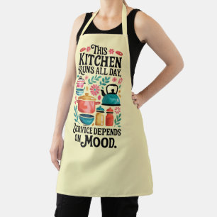 Funny Kitchen Series Design #1 Apron