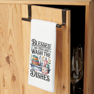Funny Kitchen Series Design #8 Tea Towel