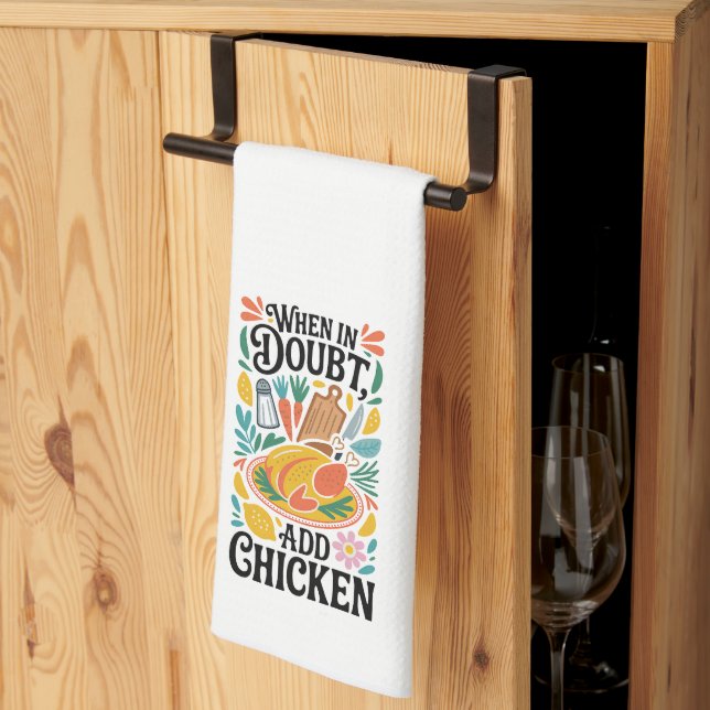 Funny Kitchen Series Design #9 Tea Towel (Thirds Fold)