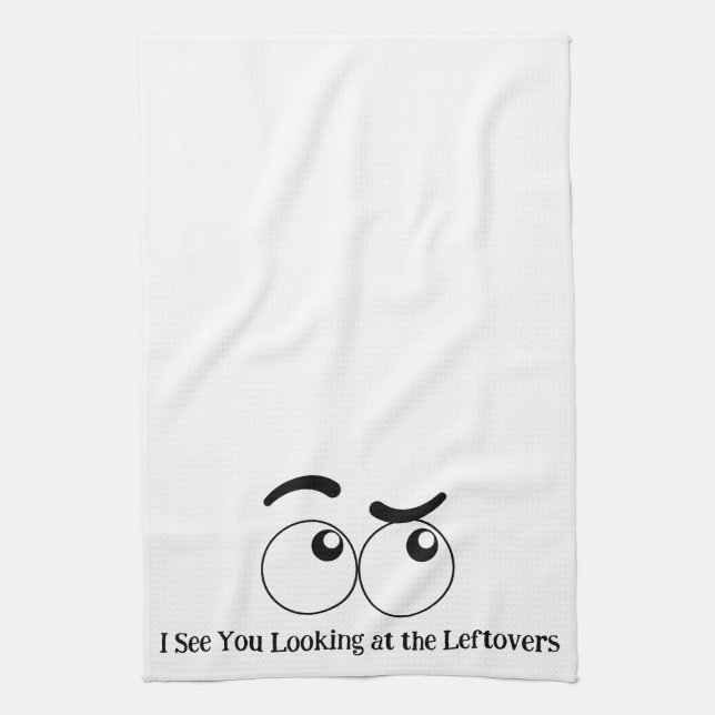 Funny Kitchen Towel- Kitchen Decor & Gift Tea Towel (Vertical)
