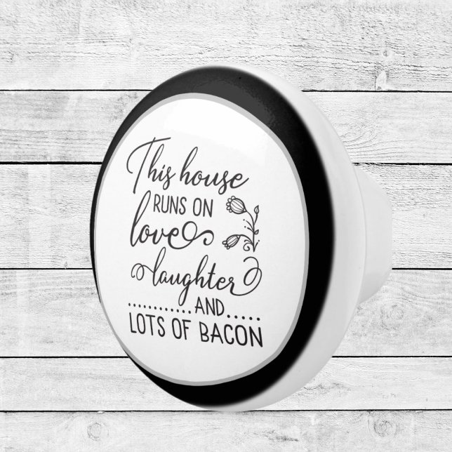 funny kitchen word art decor ceramic knob (Creator Uploaded)