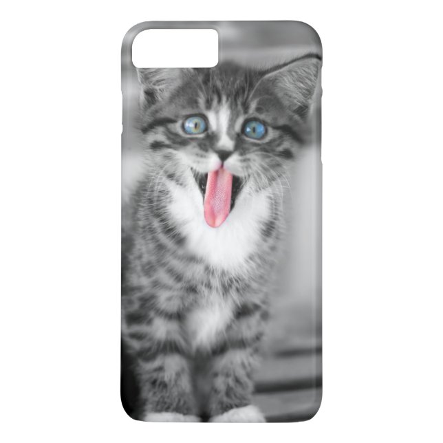 Funny Kitten Case-Mate iPhone Case (Back)