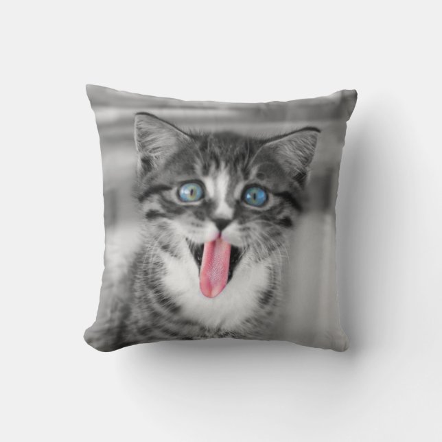 Funny Kitten Cushion (Front)