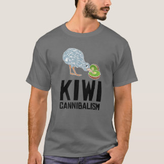 Funny Kiwi Bird Gift Cannibalism For Fruit Lover M T-Shirt