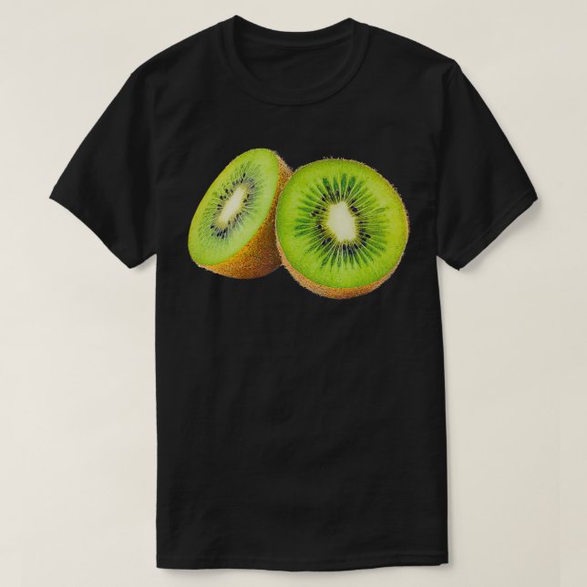 Funny Kiwi Fruit Vacation Beach Pool Party kiwifru T-Shirt (Design Front)