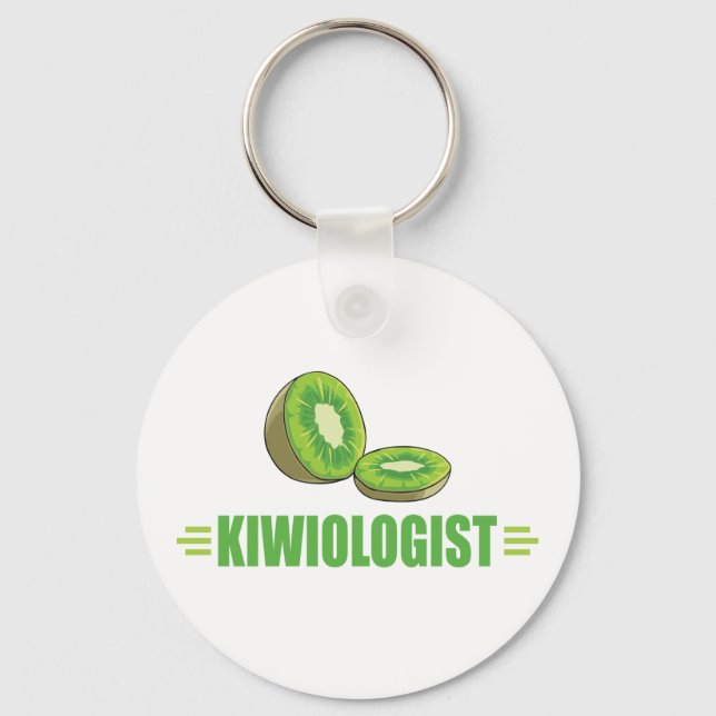 Funny Kiwi Lover Key Ring (Front)