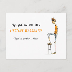 Funny Knee Surgery Get Well Card – Rock This Joint