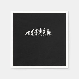 Funny Knitting Evolution Knitter Gift Idea Napkin