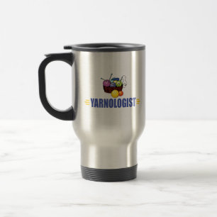 Funny Knitting Travel Mug