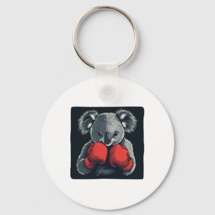 Funny Koala Bear Knockout For A Fun And Casual Loo Key Ring
