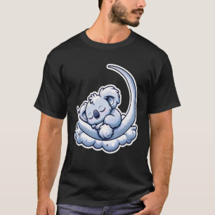 Funny Koala Bear Lover Gifts - Kawaii Koala Sleepi T-Shirt