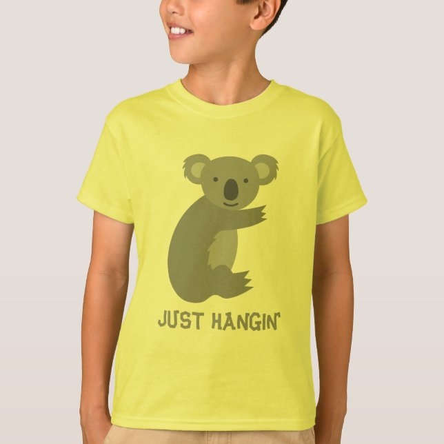 Funny koala bear t shirt for kids (Front)