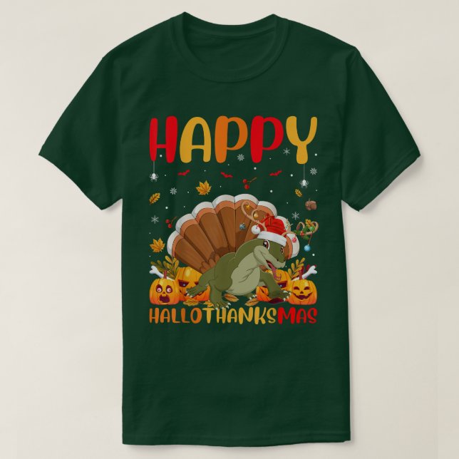 Funny Komodo Dragon Lover Happy Komodo Dragon Hell T-Shirt (Design Front)