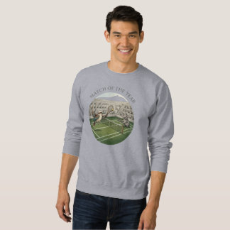 Funny Kookaburra vs Koala Tennis Match Art Sweatshirt