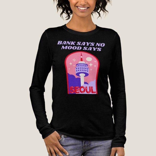 Funny Korea Travel Tee | Broke Life (Front)