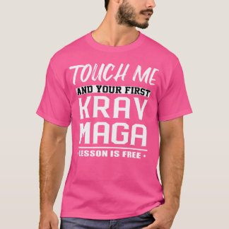 Funny Krav Maga - Combat And Self Defence T-Shirt