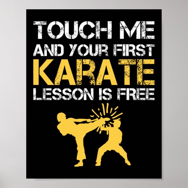 Funny Kyokushin Karate  Poster (Front)