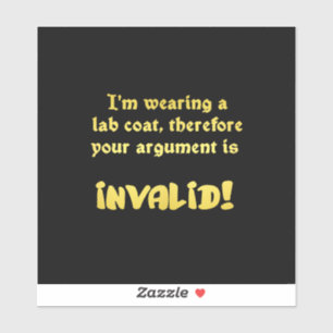 Funny Lab Coat Logic: The Ultimate Argument Ender