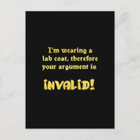 Funny Lab Coat Logic: The Ultimate Argument Ender