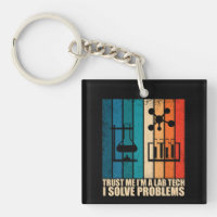 Funny lab tech vintage laboratory technician humou