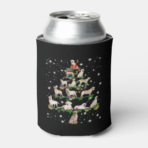 Funny Labrador Retriever Christmas Tree Classic T- Can Cooler