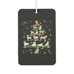 Funny Labrador Retriever Christmas Tree Classic T- Car Air Freshener