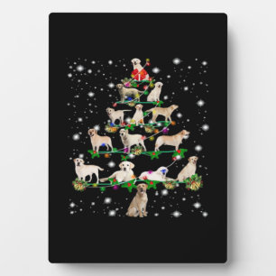 Funny Labrador Retriever Christmas Tree Classic T- Plaque
