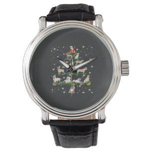 Funny Labrador Retriever Christmas Tree Classic T- Watch