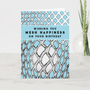 Funny Lacrosse Birthday Card