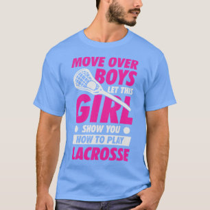 Funny Lacrosse Player Girl Gift  T-Shirt
