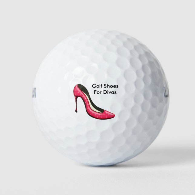Funny Ladies Golf Balls (Front)